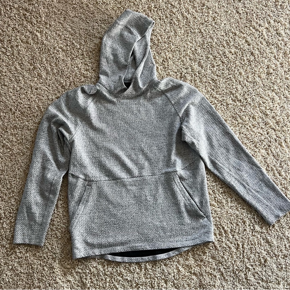 Lululemon Athletic Hoodie Sweatshirt, Men’s Textured Double Knit Cotton Hoodie